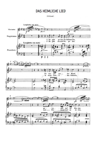 Ludwig Spohr - Das heimliche Lied